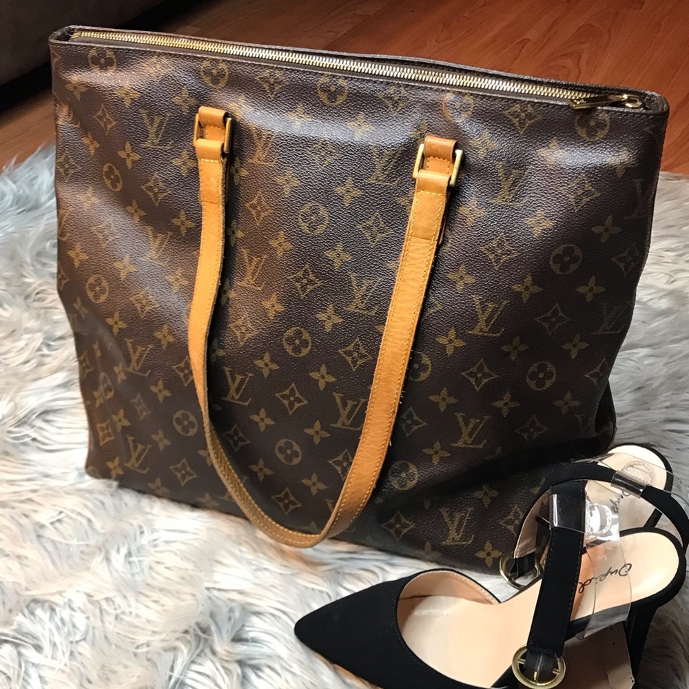 🥳Host Pick🥳 AUTH Louis Vuitton Cabas Mezzo - Picture 2 of 8